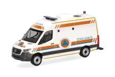 Herpa 099172 - H0 - Mercedes-Benz Sprinter 18 MTF Zivilschutz